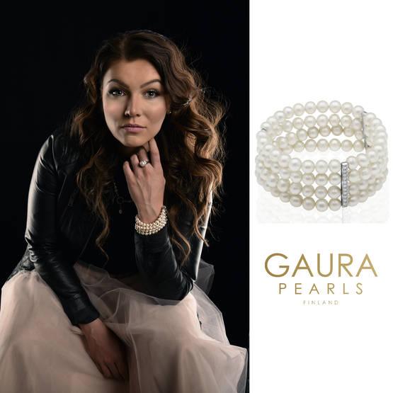 Gaura Pearls rannekoru KOFN5-21B - Puustjärven Kello & Kulta