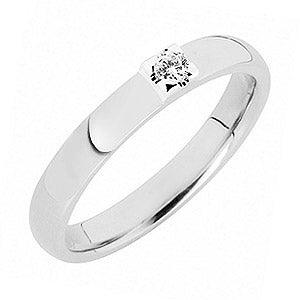 Sandberg K-48-W Timanttisormus Keulapurje 0,06ct W/Vs - Puustjärven Kello & Kulta