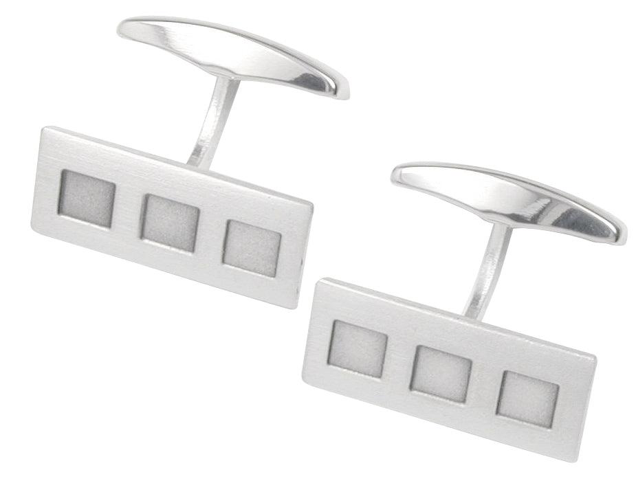 Kalvosinnapit ruutu hopea - Puustjärven Kello & Kulta