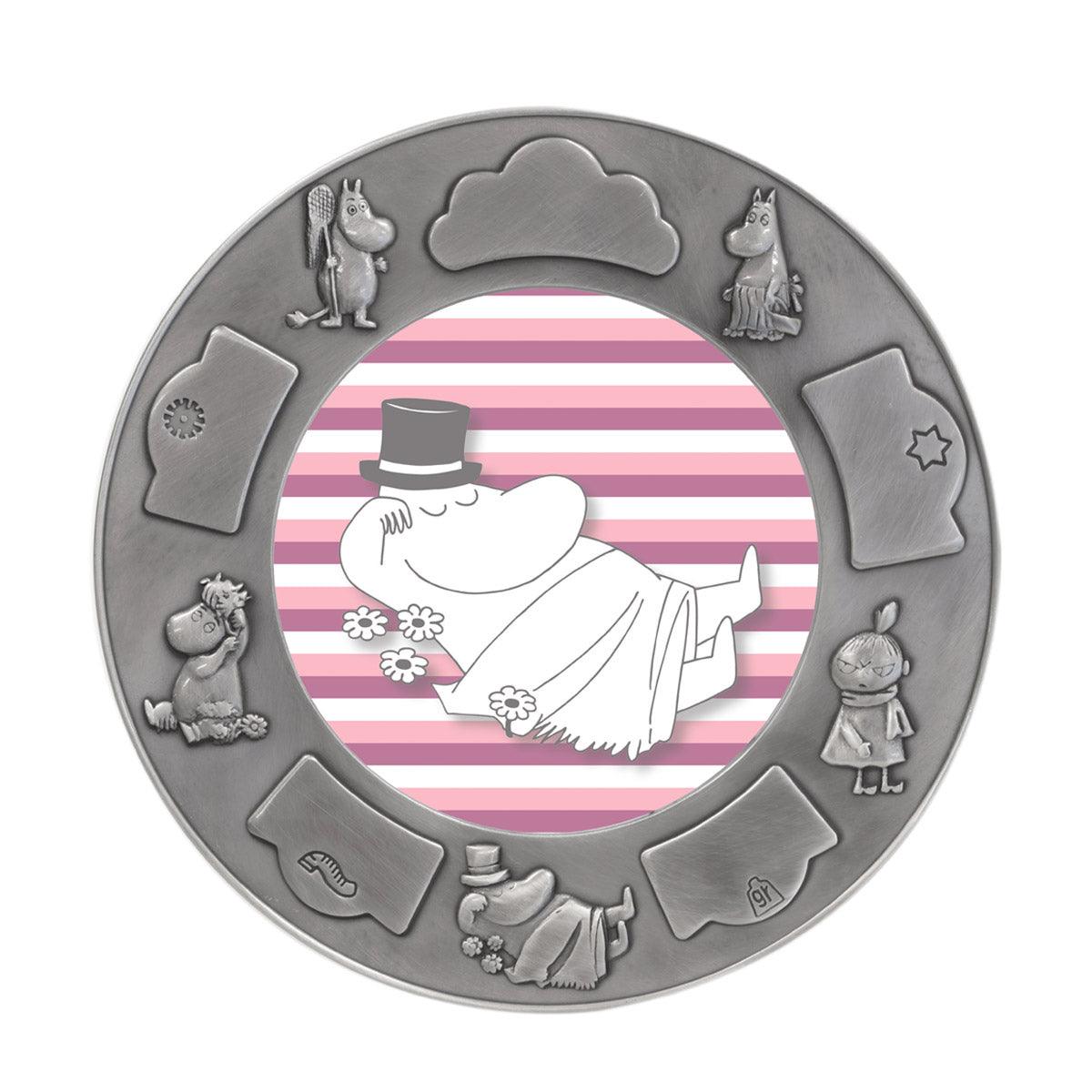 Muumi perhe kehys pyöreä - Puustjärven Kello & Kulta