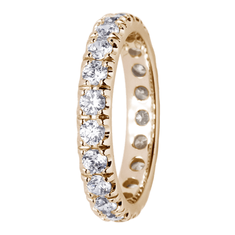 Festive Luxury Kimberly Eternity timanttisormus 14-511-147 keltakulta - Puustjärven Kello & Kulta