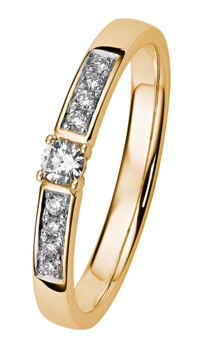 Kohinoor 033-210-13 0,13ct Margit timanttisormus - Puustjärven Kello & Kulta