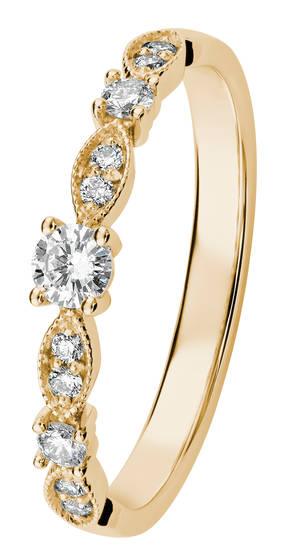 Kohinoor Clara timanttisormus 0,23ct H/Si - Puustjärven Kello & Kulta