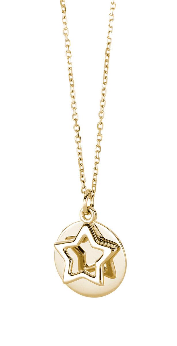 Kohinoor Deco kaulakoru laatta+ tähti ketjulla 203-671 - Puustjärven Kello & Kulta