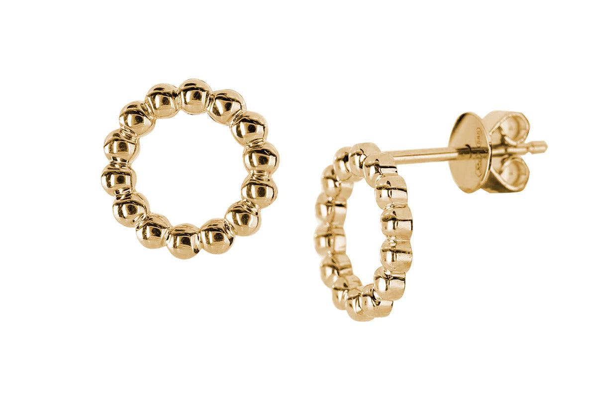 Kohinoor Deco korvakorut 14K keltakulta 133-674-1 - Puustjärven Kello & Kulta