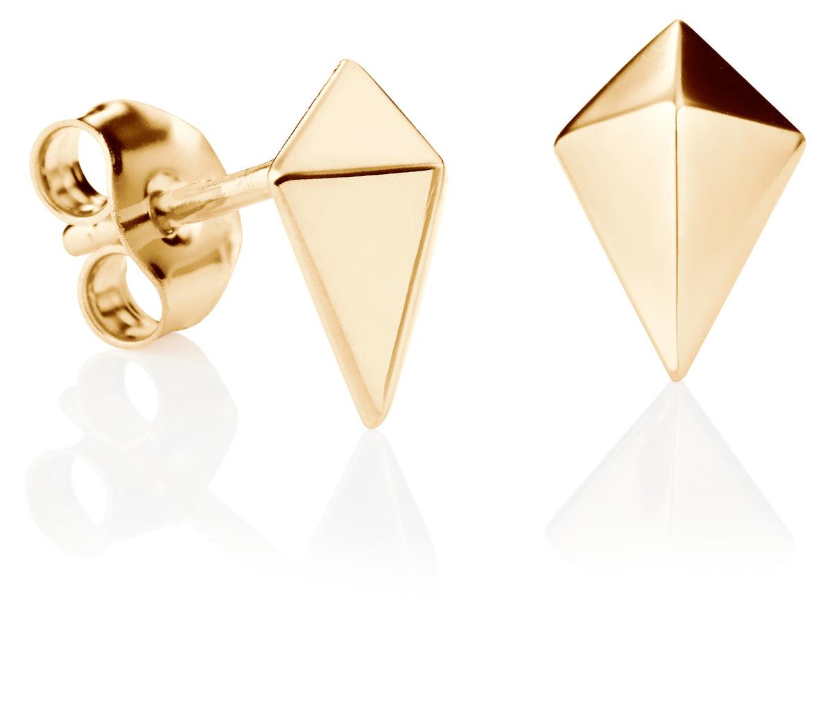 Kohinoor Deco - korvakorut 14K keltakultaa 133-668 - Puustjärven Kello & Kulta