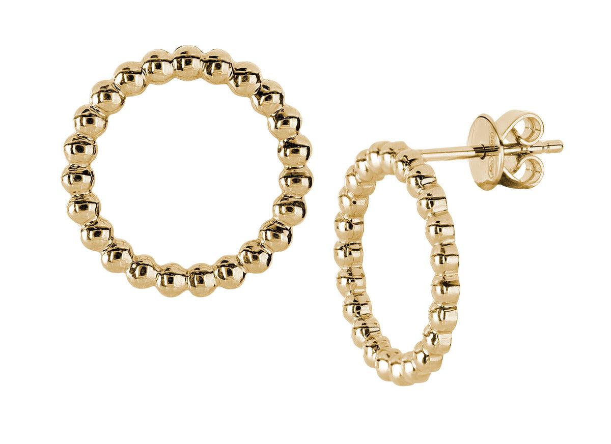 Kohinoor Deco korvakorut 14K keltakultaa 133-674-2 - Puustjärven Kello & Kulta