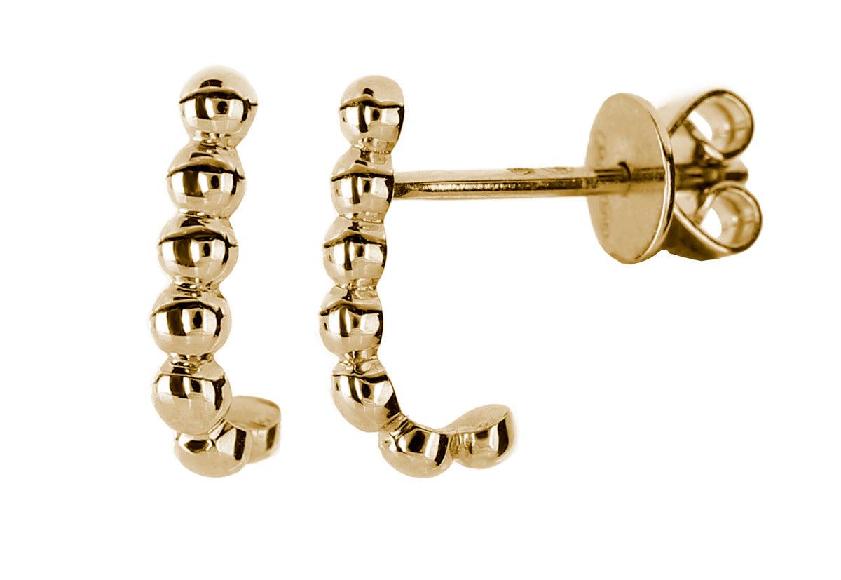 Kohinoor Deco korvakorut 14K keltakultaa 133-674 - Puustjärven Kello & Kulta