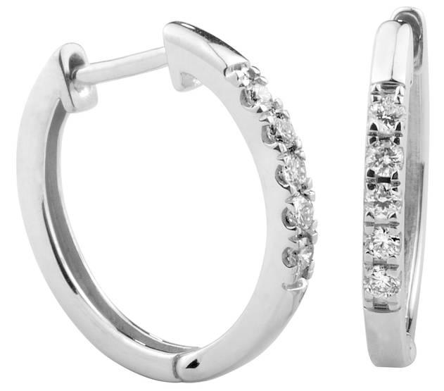 Kohinoor Estelle-korvakorut 0,15ct H/Si - Puustjärven Kello & Kulta