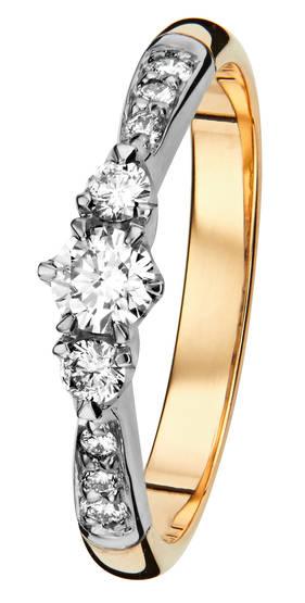 Kohinoor Helene timanttisormus 033-235-31 - Puustjärven Kello & Kulta