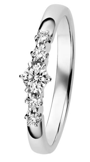 Kohinoor Leonora timanttisormus 0,23ct 18K valkokulta 034-248V-23 - Puustjärven Kello & Kulta