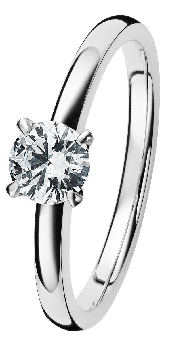 Kohinoor Sofia 0,40ct timanttisormus 933-403V-40B4 - Puustjärven Kello & Kulta