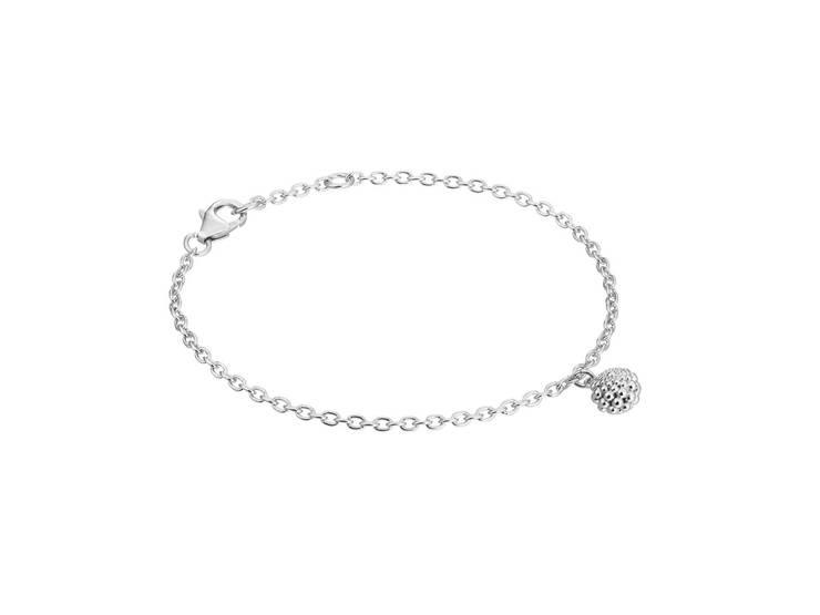 Lumoava Hilla rannekoru 8x7mm hopea 18/19,5cm - Puustjärven Kello & Kulta