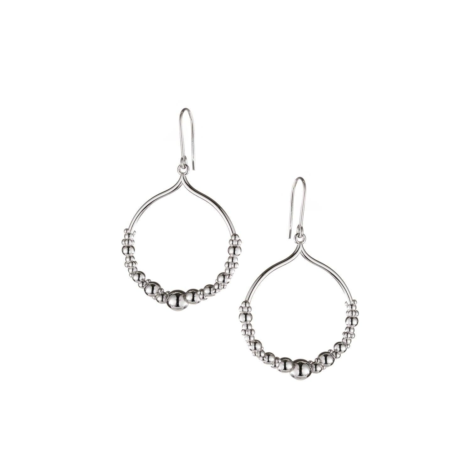 Lumoava Linnunrata - hopeakorvakorut L55215200000 - Puustjärven Kello & Kulta