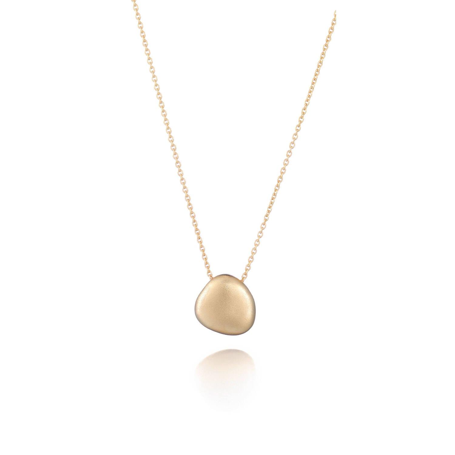 Lumoava Luoto riipus 12x12mm 14K kulta 45cm tai 50cm - Puustjärven Kello & Kulta