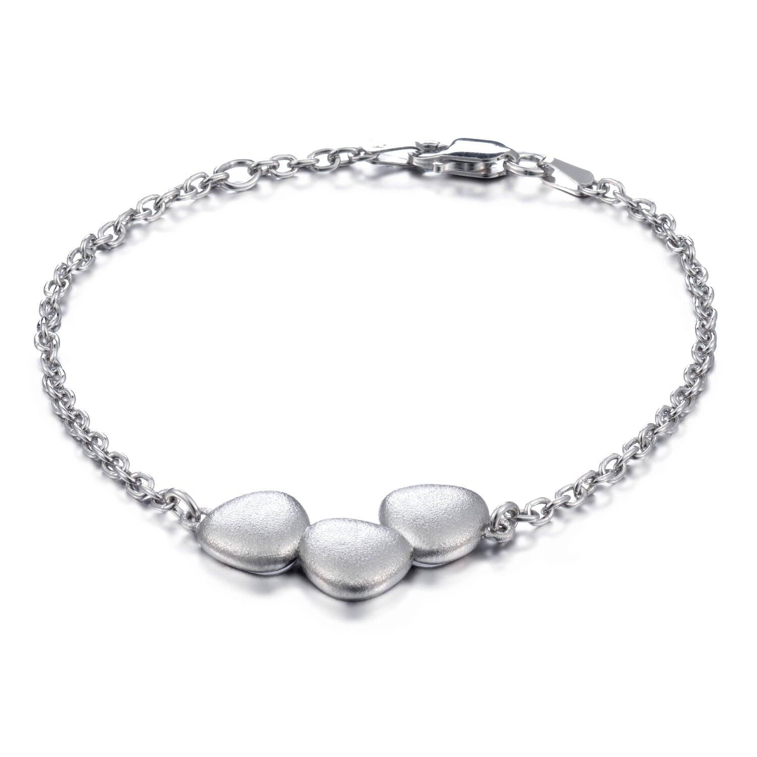 LU Luoto rannekoru hopea 18-19,5cm - Puustjärven Kello & Kulta