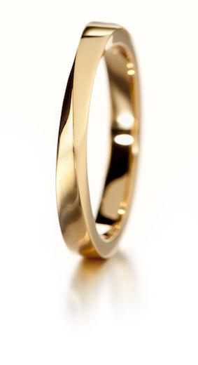 Lumoava Lupaus sormus 3mm 585 Kultaa - Puustjärven Kello & Kulta