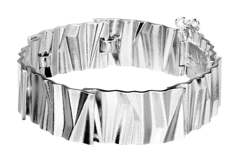 Lumoava Aarni rannekoru hopea 534600000 - Puustjärven Kello & Kulta