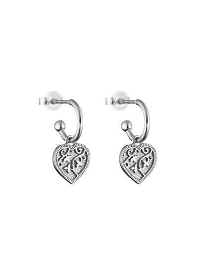 Lumoava Hento korvakorut hopea - Puustjärven Kello & Kulta