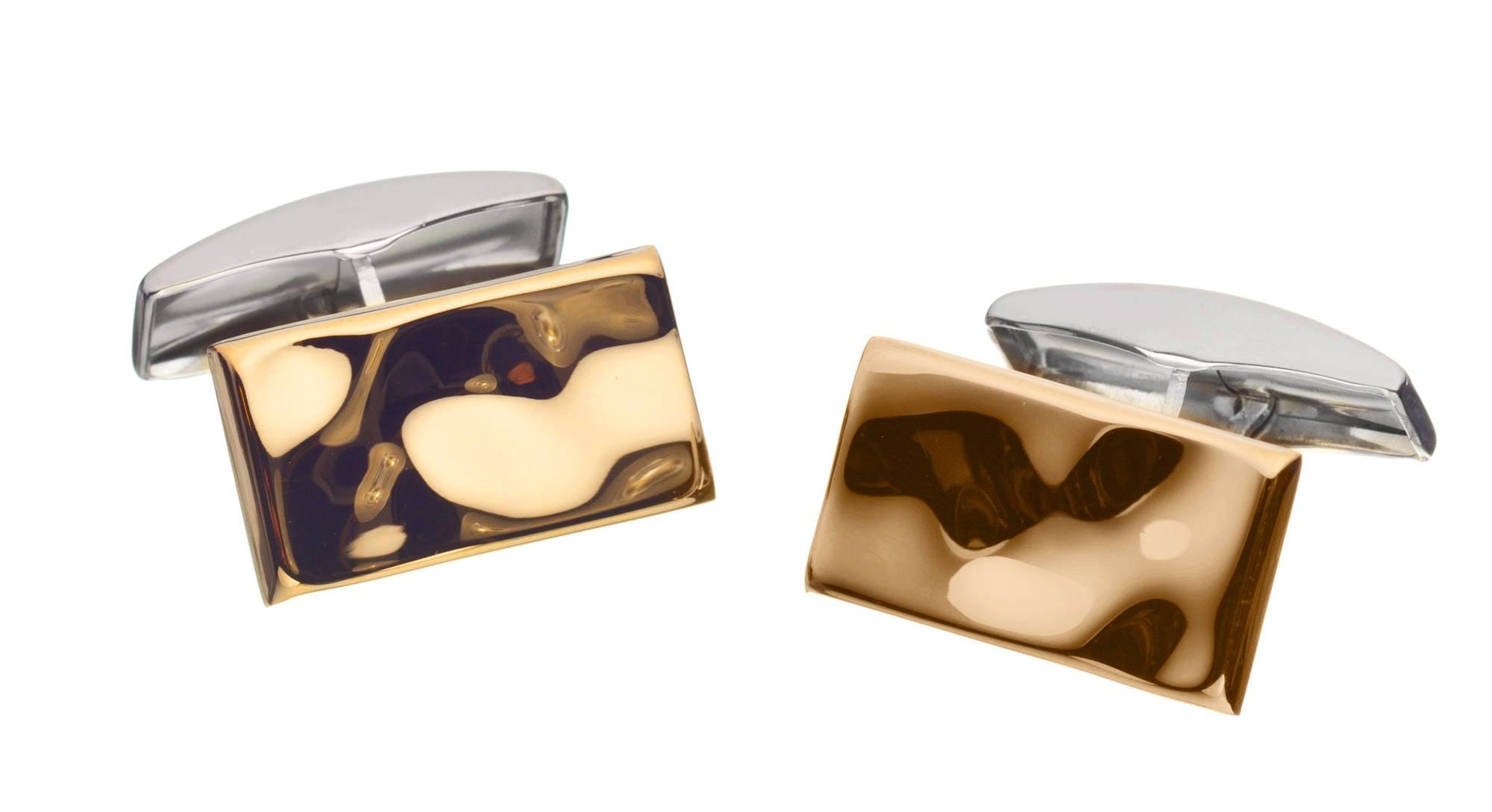 Lumoava Hunaja - keltakultaiset kalvosinnapit 733994000 - Puustjärven Kello & Kulta