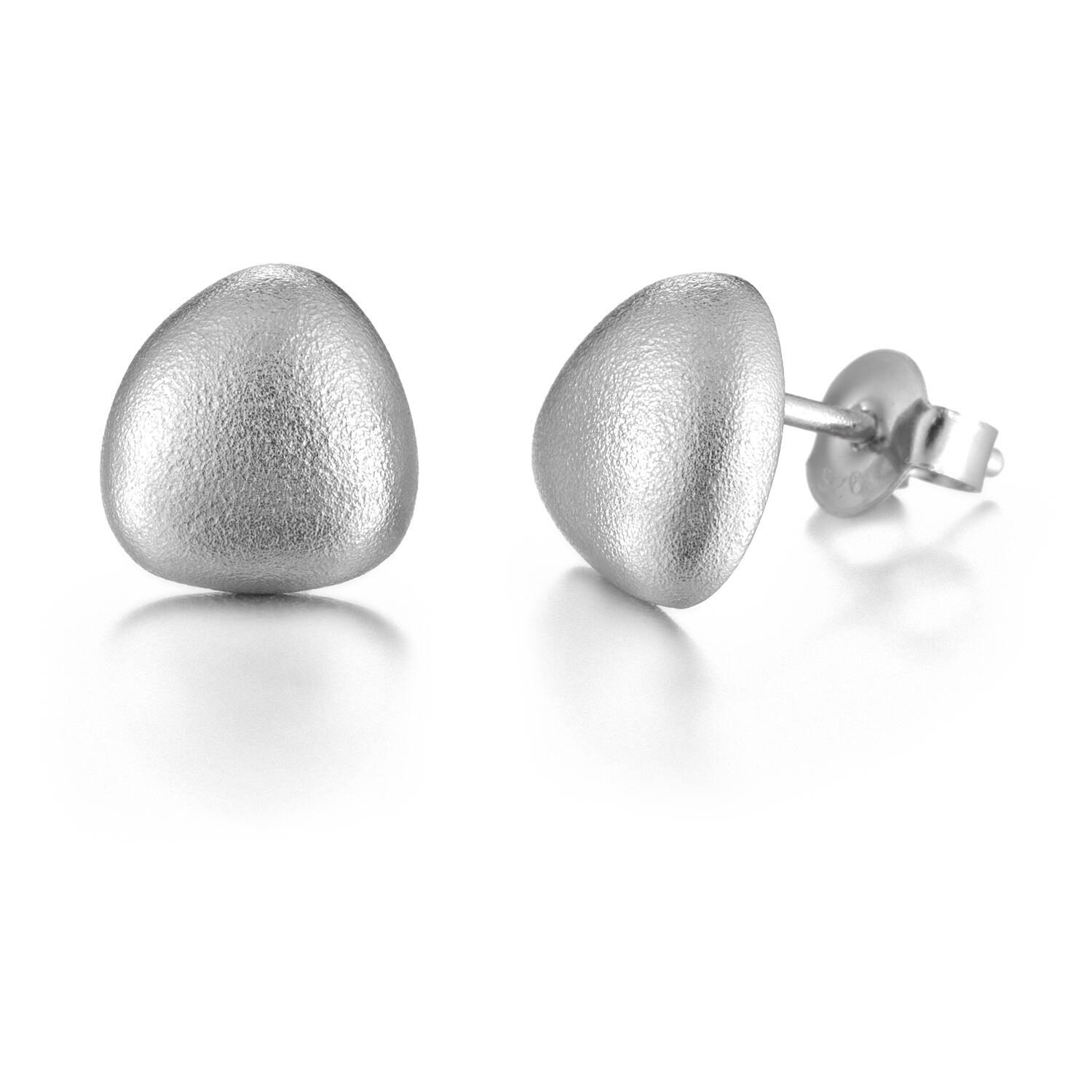 Lumoava Luoto korvakorut 9x10mm hopeaa - Puustjärven Kello & Kulta