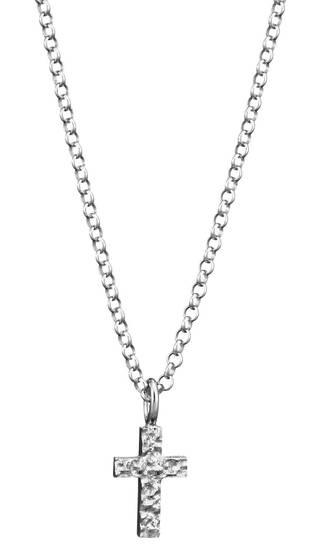 Lumoava Polku risti hopeaa 42/45cm L51200900450 - Puustjärven Kello & Kulta