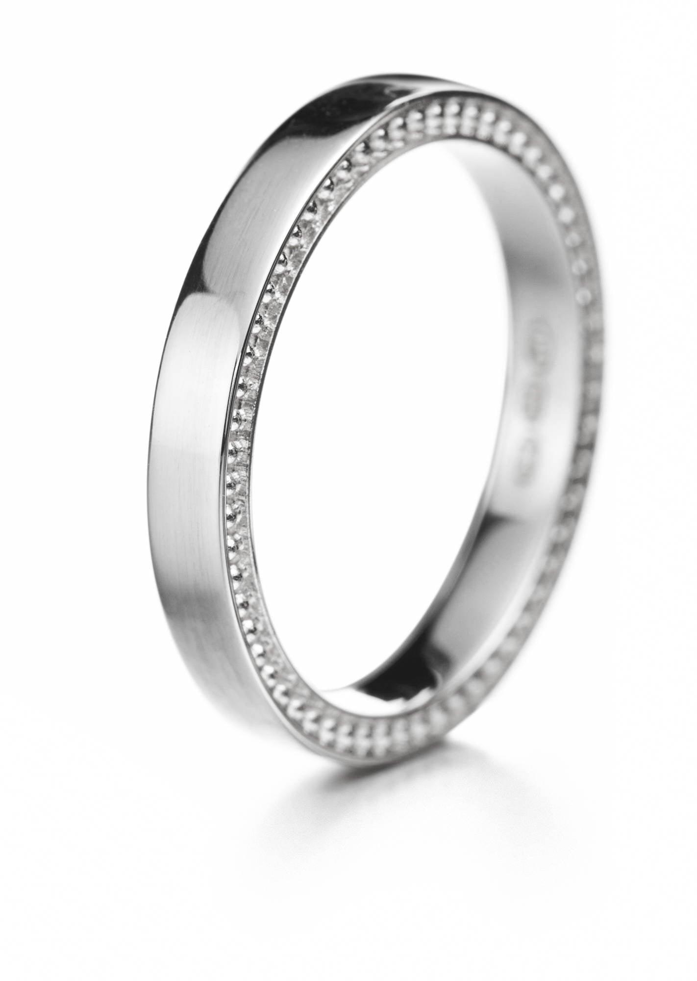 Lumoava Tahdon - 3 mm sormus 523300150 - Puustjärven Kello & Kulta