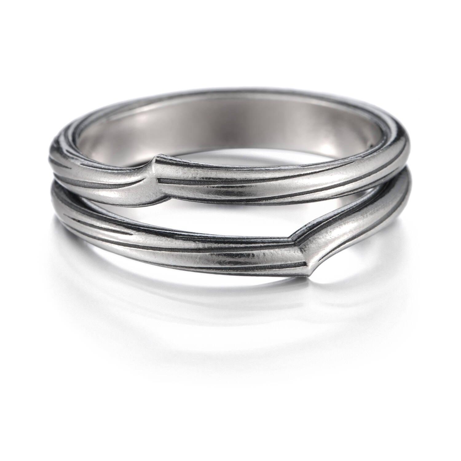 Lumoava Vaellus sormus hopeaa 9mm leveä L52239800180 - Puustjärven Kello & Kulta