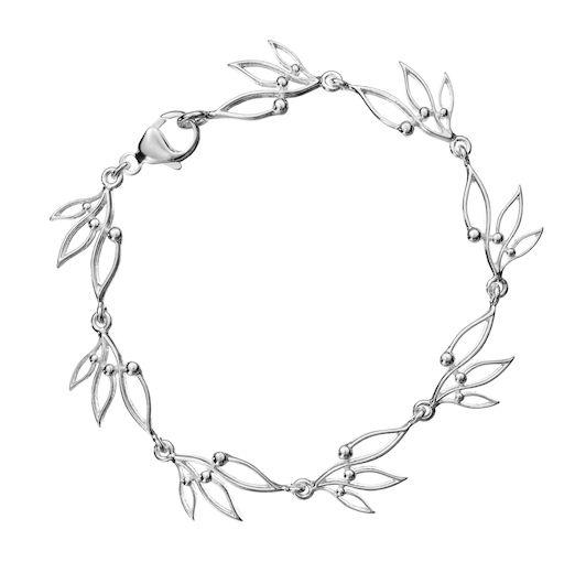 Lumoava Pihla rannekoru 925 Hopea - Puustjärven Kello & Kulta