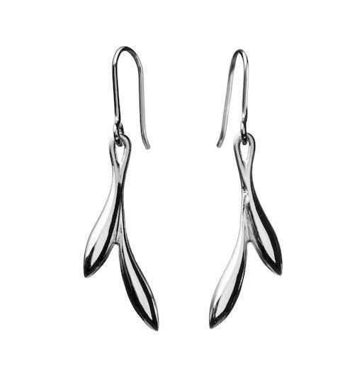 Lumoava Vanilja korvakorut koukku - Puustjärven Kello & Kulta