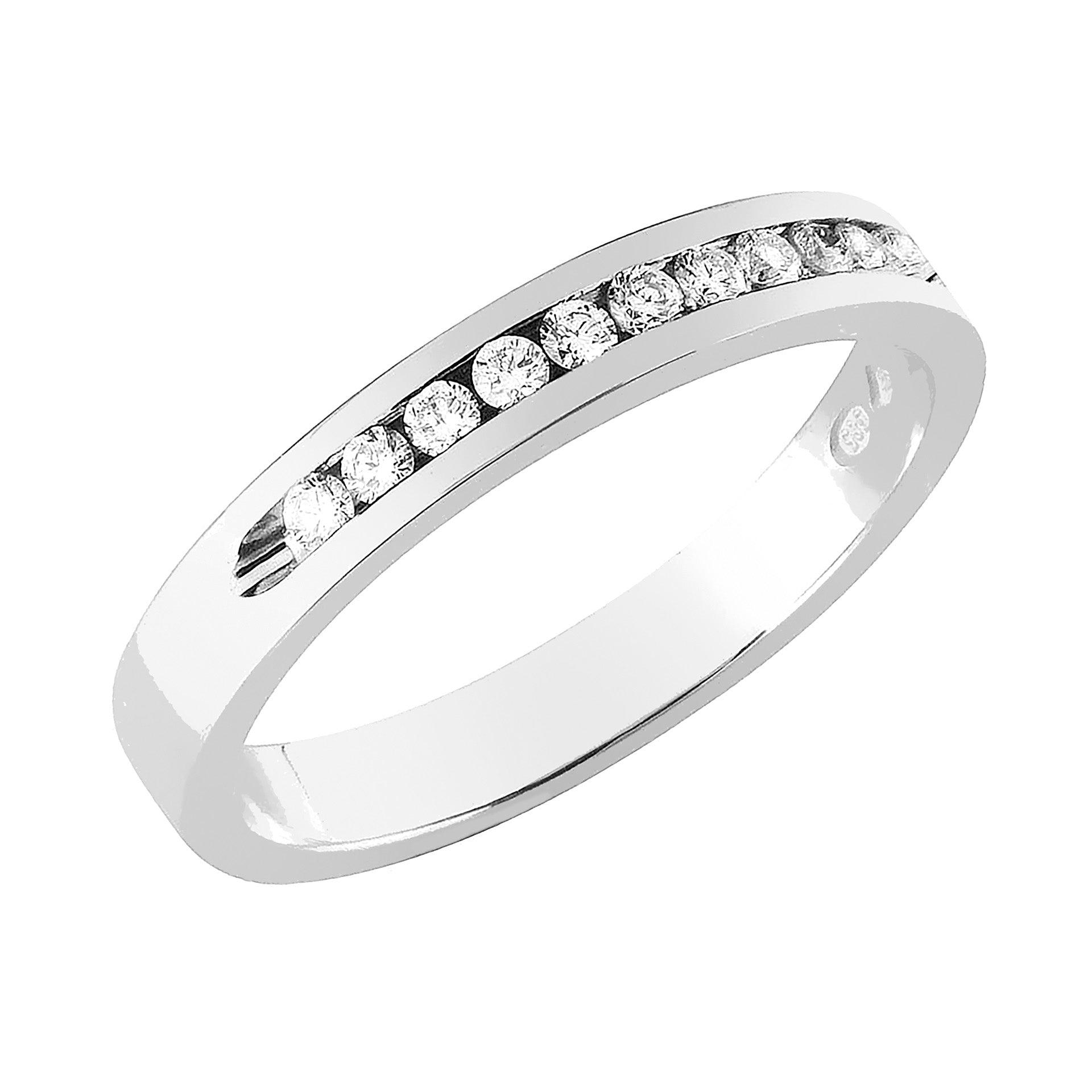 Sandberg Kassiopeia - valkokultainen timanttisormus M-38-W-150 - Puustjärven Kello & Kulta