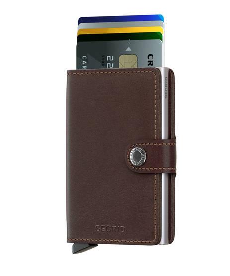 Secrid Dark Brown Original Miniwallet - Puustjärven Kello & Kulta