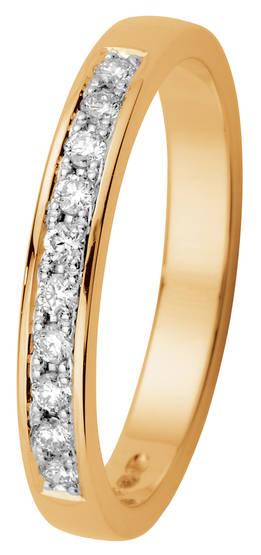 Margit timanttisormus 10 x 0,015ct kulta - Puustjärven Kello & Kulta