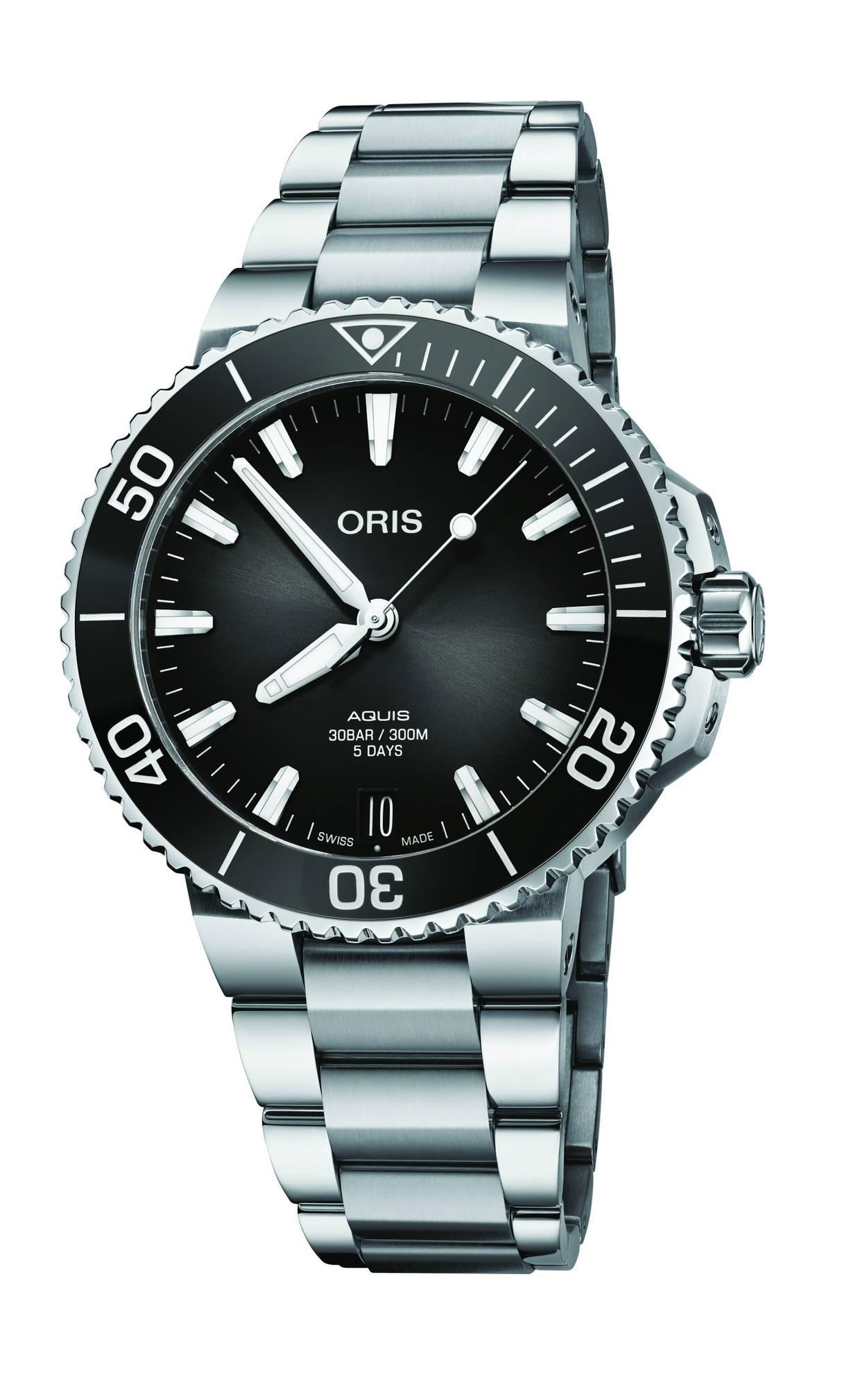 Oris Aquis Date Cal.400 autom. 41,5mm - Puustjärven Kello & Kulta