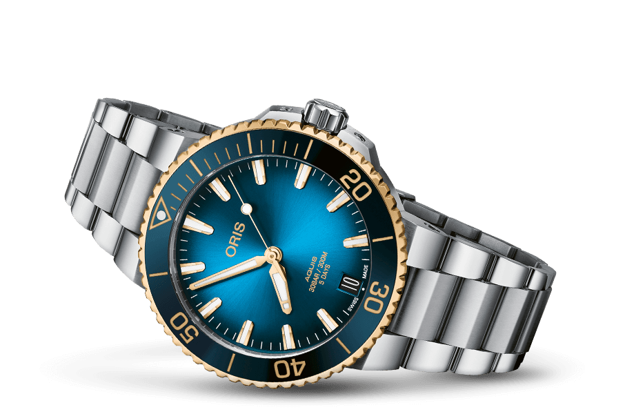 Oris Aquis Date Calibre 400 - miesten rannekello 01 400 7769 6355-07 8 22 09PEB - Puustjärven Kello & Kulta
