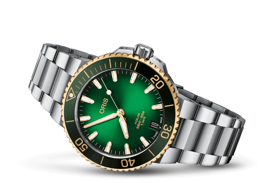 Oris Aquis Date Calibre 400 - miesten rannekello 01 400 7769 6357-07 8 22 09PEB - Puustjärven Kello & Kulta