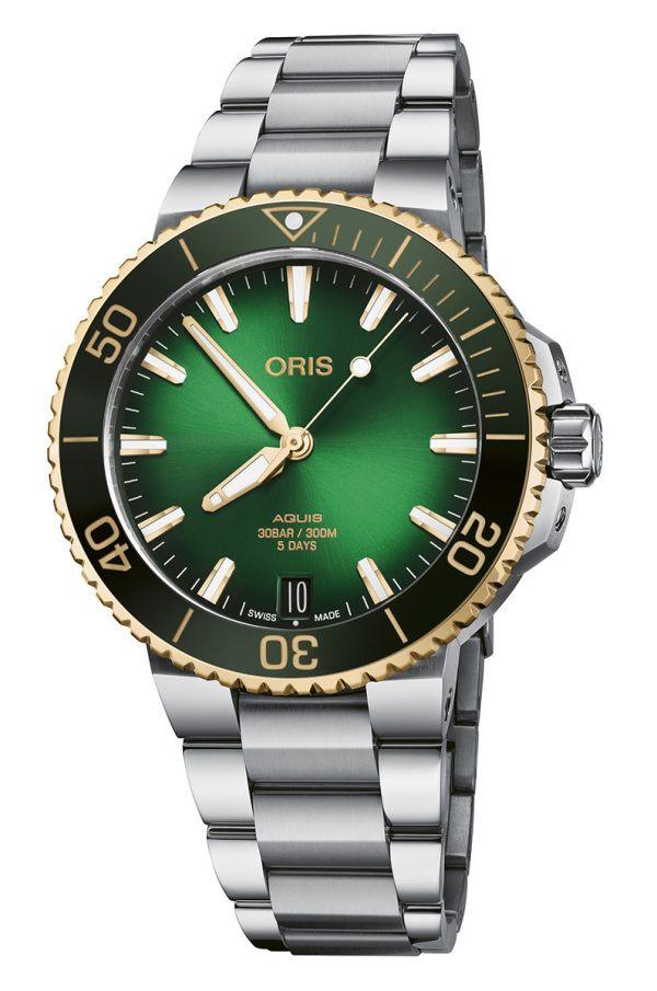 Oris Aquis Date Calibre 400 - miesten rannekello 01 400 7769 6357-07 8 22 09PEB - Puustjärven Kello & Kulta