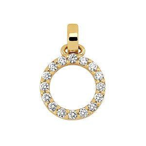 Sandberg Tuulenvire - keltakultainen timanttiriipus R-9220-K - Puustjärven Kello & Kulta