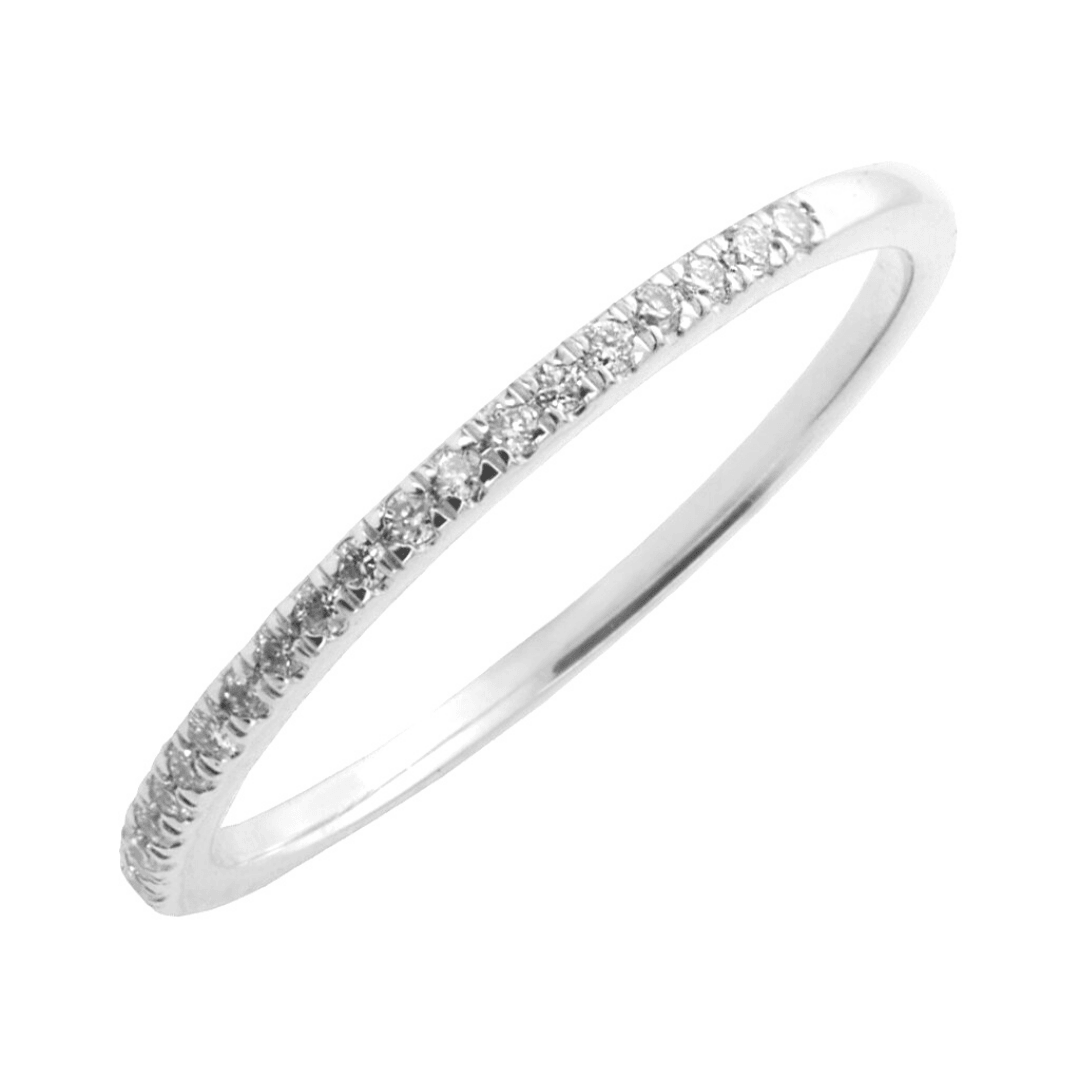 Beat of Love - valkokultainen timanttisormus R-9807DW-150 - Puustjärven Kello & Kulta