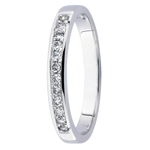 Festive Ensemble timanttisormus 14-405-012 valkokulta - Puustjärven Kello & Kulta