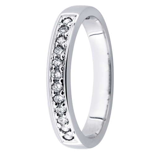 Festive Ensemble timanttisormus 14-402-024 valkokulta - Puustjärven Kello & Kulta