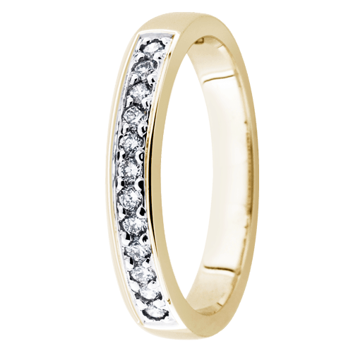 Festive Ensemble timanttisormus 14-402-024 valkokulta - Puustjärven Kello & Kulta