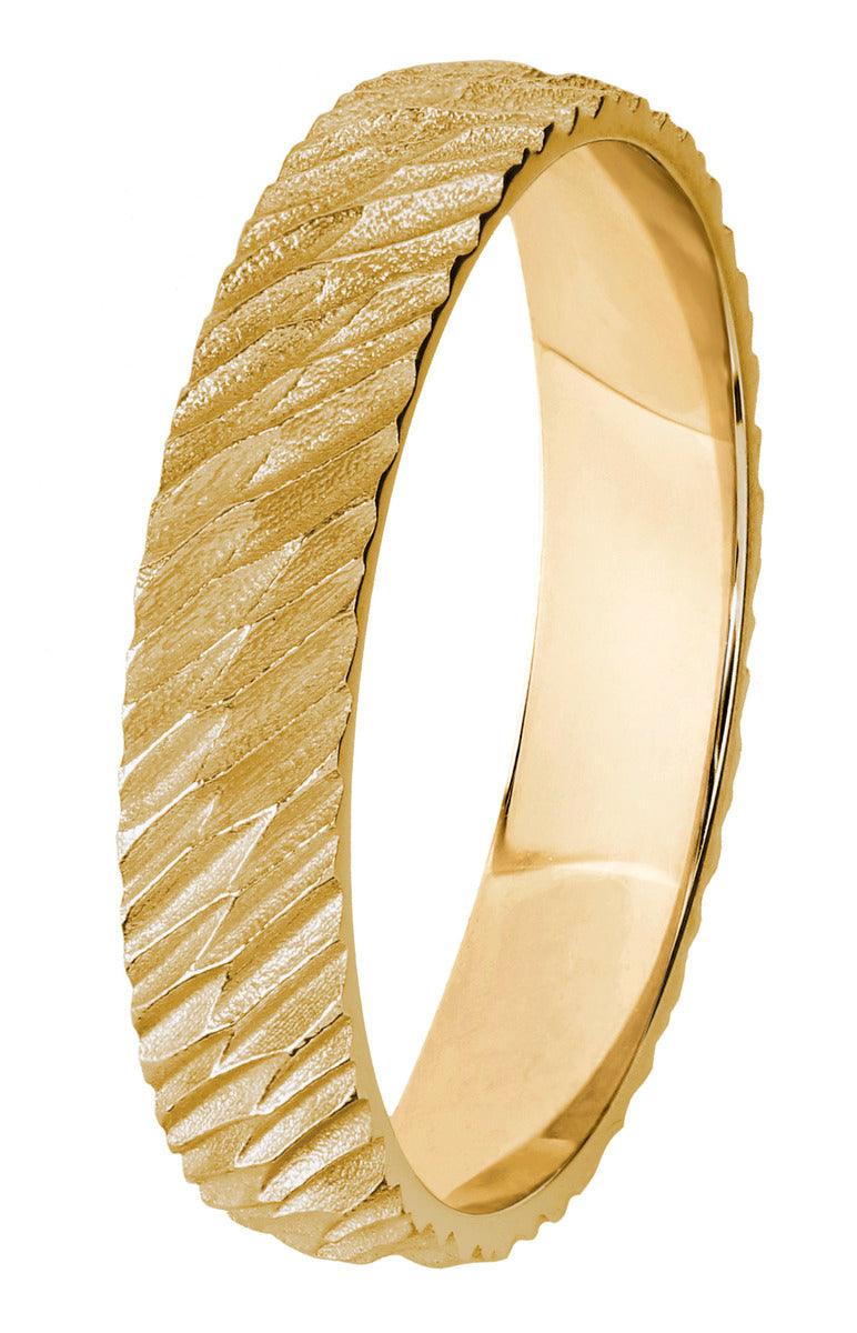 Rytmi Myrsky sormus 14K keltakulta 003-640 - Puustjärven Kello & Kulta