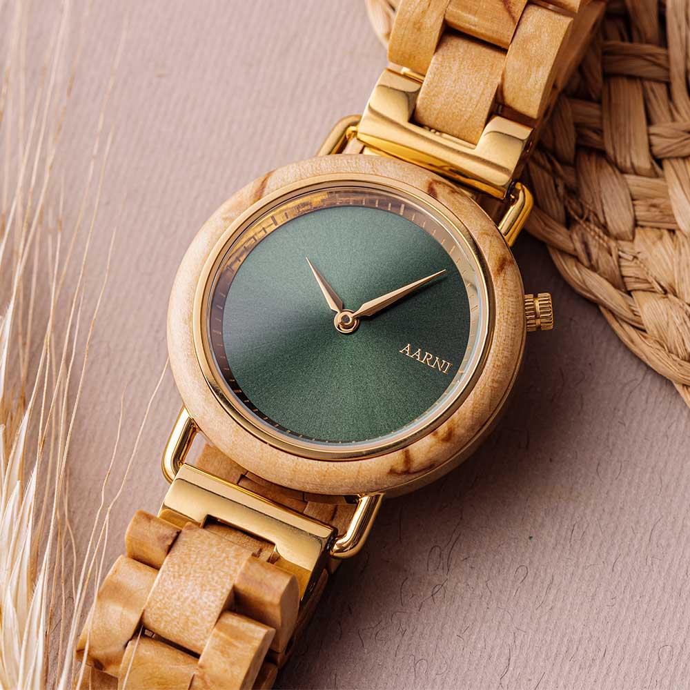 Aarni Saga Visakoivu - naisten rannekello - Puustjärven Kello & Kulta