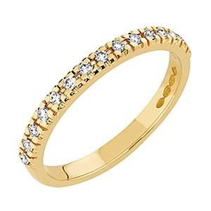 Sandberg V-760 Toivomuslähde I 0,32ct timanttisormus - Puustjärven Kello & Kulta