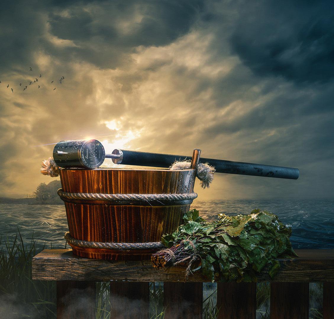 Sauna Ukko - kotimainen laadukas löylykauha 80001 - Puustjärven Kello & Kulta