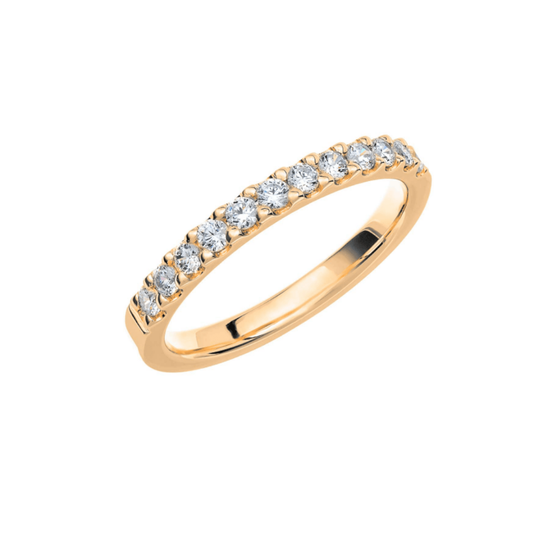 Schalins Store Collection - keltakultainen timanttisormus pk8-kk-150 - Puustjärven Kello & Kulta