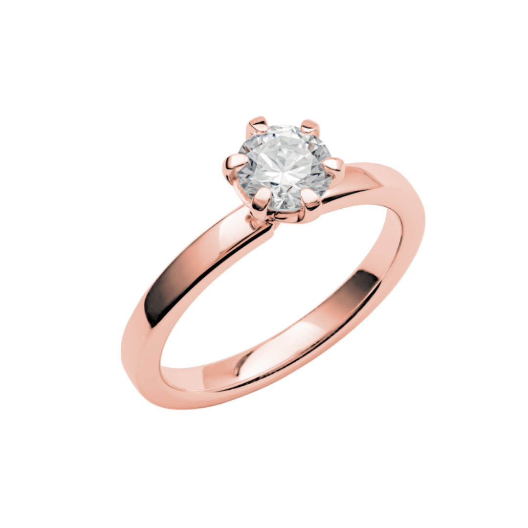 Schalins I'm In Love - punakultainen timanttisormus love15-pk-150 - Puustjärven Kello & Kulta