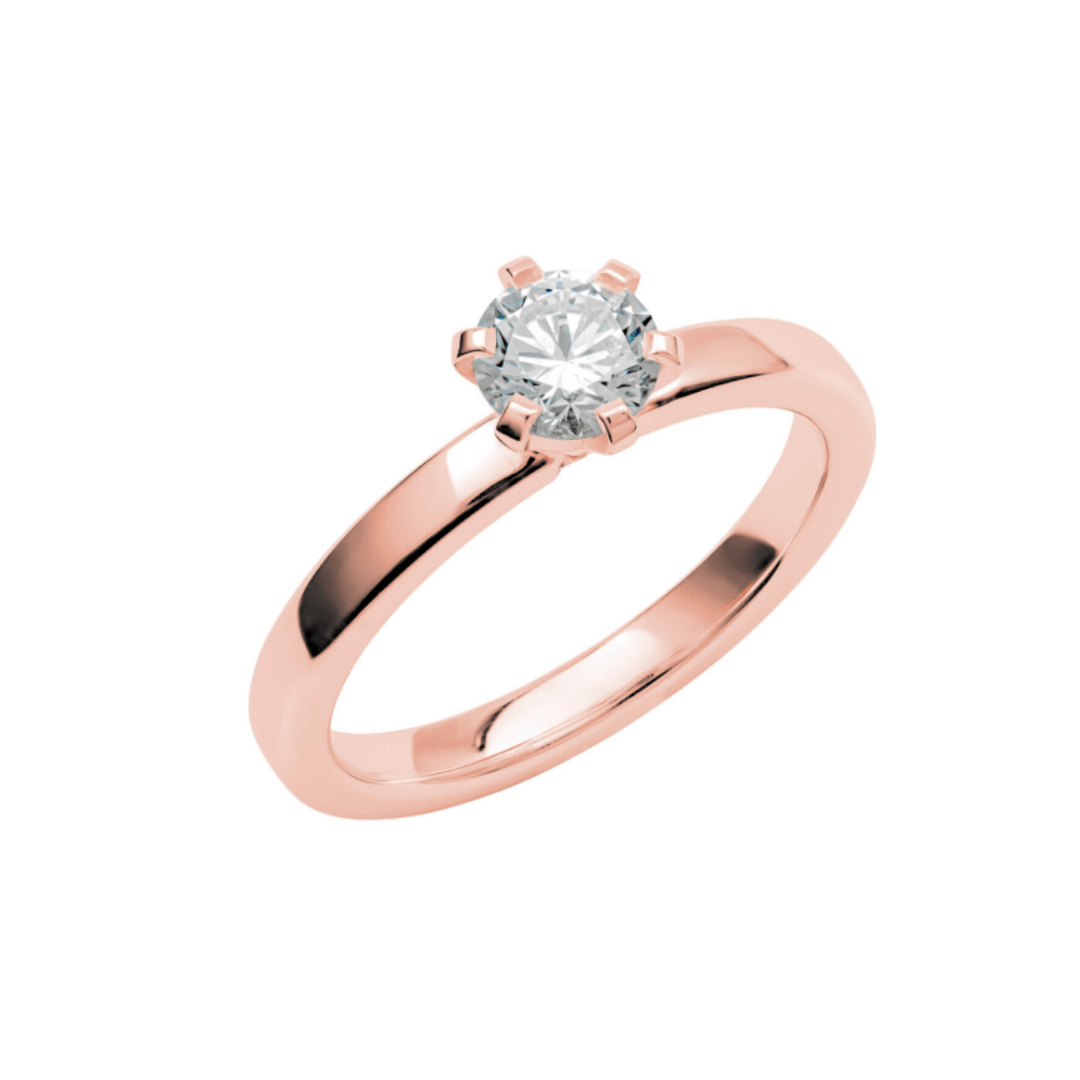 Schalins I'm In Love - punakultainen timanttisormus love16-pk-150 - Puustjärven Kello & Kulta