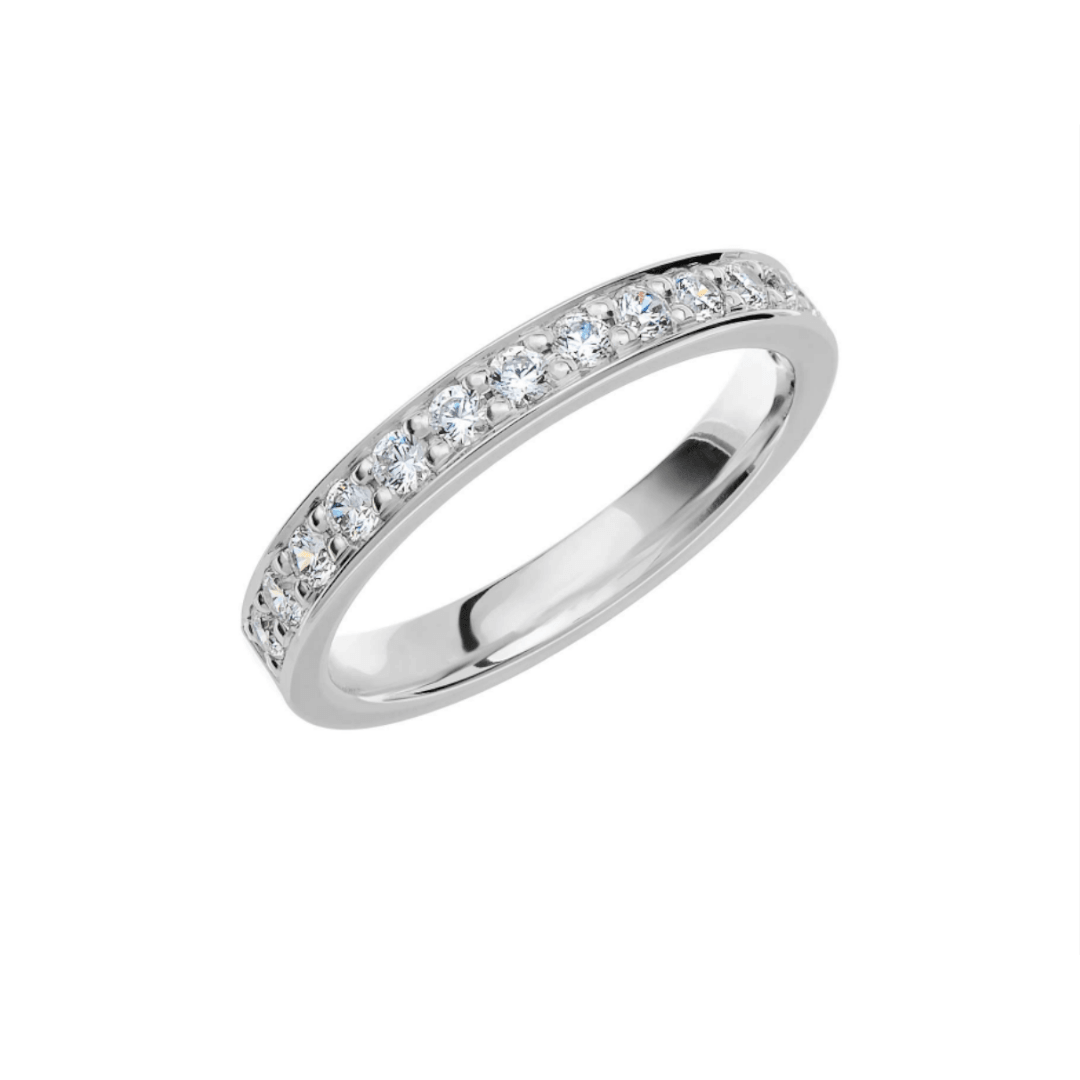 Schalins PK5 - valkokultainen timanttisormus pk5-vk-150 - Puustjärven Kello & Kulta